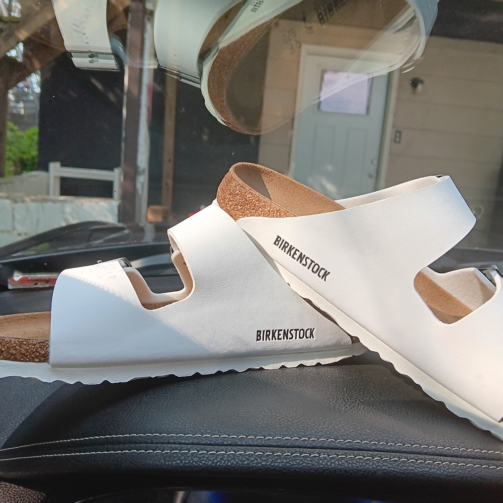 Birkenstock Women's White Sandals